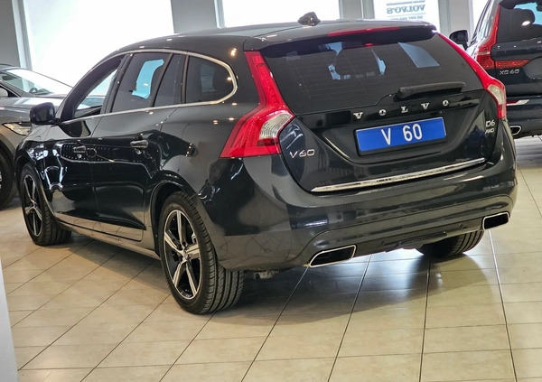 Volvo V60 cena 79900 przebieg: 231000, rok produkcji 2014 z Jeziorany małe 562